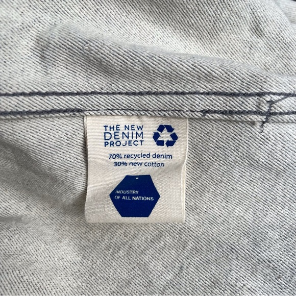 Industry of All Nations (IOAN) The Denim Project Work Jacket Large - Picture 5 of 5